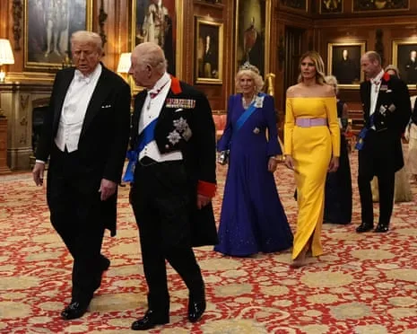 The Royal Family Roll Out Grand Welcome Amid Demonstrations; Kimmel Pulled From Air Due To Kirk Comments