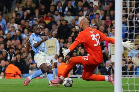 Jérémy Doku Decorates City's Win Against Napoli After De Bruyne's Premature Comeback Return