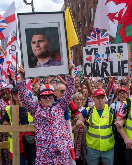 The Way Huge UK Far-Right March Revealed a Toxic Transatlantic Exchange